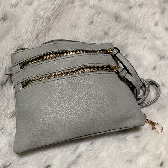 NWOT Nordstrom Small grey crossbody - Picture 12 of 15